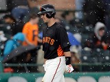 San Francisco Giants' Buster Posey in action on March 8, 2013