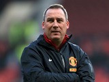 Manchester United first team coach Rene Meulensteen prior to the match against Manchester City on April 8, 2013