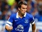 Everton defender Seamus Coleman in action against West Brom on August 24, 2013