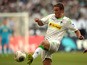 Borussia Moenchengladbach's Max Kruse in action against Hanover 96 on August 17, 2013