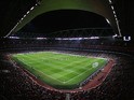 A general view during the UEFA Champions League last 16 round match between Arsenal and PSV Eindhoven at The Emirates Stadium on March 7, 2007