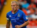 Richie Foran of Inverness Caledonian Thistle in action during the Scottish Premier League match against Dundee United on August 10, 2013