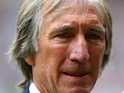 West Ham United legend Billy Bonds receives a life time achievement award during the Barclays Premier League match between West Ham United and Cardiff City at the Bolyen Ground on August 17, 2013