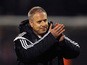 Fulham Manager Kit Symons attends the Sky Bet Championship match between Fulham and Brighton & Hove Albion at Craven Cottage on December 29, 2014