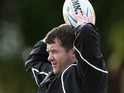 Anthony Foley of Ireland in action during the Ireland Rugby Union team training session at Wesley School June 20, 2006