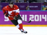 Sidney Crosby #87 of Canada skates during the Men's Ice Hockey Semifinal Playoff against the United States on Day 14 of the 2014 Sochi Winter Olympics at Bolshoy Ice Dome on February 21, 2014