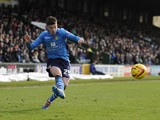 Sam Byram of Leeds United during the Sky Bet Championship match between Yeovil Town and Leeds United at Huish Park on February 08, 2014