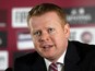Aston Villa Chief Executive Paul Faulkner attends a press conference to announce the appointment of Paul Lambert as manager, at Villa Park on June 6, 2012