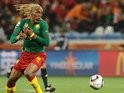 Rigobert Song in action at the World Cup for Cameroon on June 24, 2010.
