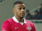 Jurgen Locadia of PSV Eindhoven in action during the UEFA Europa League group stage match between FC Chornomorets Odesa and PSV Eindhoven held on October 3, 2013