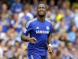 Chelseas Ivorian striker Didier Drogba is pictured during the English Premier League football match between Chelsea and Leicester City at Stamford Bridge in London on August 23, 2014