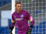 David Stockdale of Brighton during the Pre Season Friendly match between Brighton & Hove Albion and Southampton at The Amex Stadium on July 31, 2014