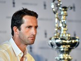 Ben Ainslie of Ben Ainslie Racing attends a press conference introducing the teams of the 35th America's Cup in London, on September 9, 2014