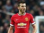 Michael Carrick of Manchester United in action during the Barclays Premier League match between Manchester United and Hull City at Old Trafford on November 29, 2014