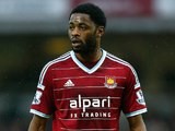 Alex Song in action for West Ham on December 7, 2014