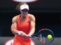 Samantha Stosur in action on day two of the Australian Open on January 20, 2015