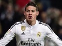 James Rodriguez for Real Madrid on February 4, 2015