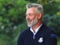 Darren Clarke reacts after being named the captain of Europe's Ryder Cup team on February 18, 2015