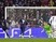 Porto's Brazilian defender Danilo (L) scores a penalty kick past Basel's Czech goalkeeper Tomas Vaclik (2nd R) to equalize during the UEFA Champions League round of 16 first leg football match on February 18, 2015