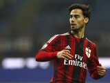Suso of AC Milan looks on during the TIM Cup match between AC Milan and SS Lazio at Stadio Giuseppe Meazza on January 27, 2015