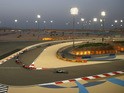 Lewis Hamilton of Great Britain and Mercedes GP leads during the Bahrain Formula One Grand Prix at Bahrain International Circuit on April 19, 2015