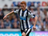 Jack Colback in action for Newcastle United against West Ham on May 24, 2015