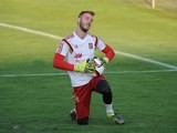 MANCHESTER UNITED keeper David de Gea in action during a Spain training session on September 2, 2015