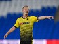 Watford player Ben Watson in action during the Pre season friendly match between Cardiff City and Watford at Cardiff City Stadium on July 28, 201