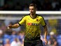 Craig Cathcart of Watford during the Pre Season Friendly match between AFC Wimbledon and Watford at The Cherry Red Records Stadium on July 11, 2015