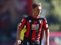 Dan Gosling of AFC Bournemouth during the Barclays Premier League match between Bournemouth and Aston Villa at the Vitality Stadium on August 8, 2015 in Bournemouth, England