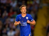 Andy King of Leicester City during the Pre Season Friendlly match between Lincoln City and Leicester City at Sincil Bank Stadium on July 21, 2015