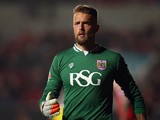 Ben Hamer of Bristol City in action during the Sky Bet Championship match between Bristol City and Leeds United at Ashton Gate on August 19, 2015