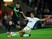 Bojan Krkic of Stoke City is tackled by Jack Cork of Swansea City during the Barclays Premier League match between Swansea City and Stoke City at Liberty Stadium on October 19, 2015