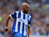 Bruno of Brighton in action during the Sky Bet Championship match between Brighton & Hove Albion and Nottingham Forest at Amex Stadium on August 7, 2015