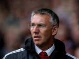Sheffield United manager Nigel Adkins looks on during the pre season friendly match between Sheffield United and Newcastle United at Bramall Lane on July 26, 2015