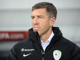 Slovenia's head coach Srecko Katanec looks on before the Euro 2016 qualifying football match between Slovenia and San Marino at the Stozice Stadium in in Ljubljana on March 27, 2015.