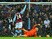 Odion Ighalo (2nd L) of Watford scores his team's first goal past Brad Guzan of Aston Villa during the Barclays Premier League match between Aston Villa and Watford at Villa Park on November 28, 2015