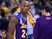 Kobe Bryant #24 of the Los Angeles Lakers looks on while there's a break during the game against against the Golden State Warriors at ORACLE Arena on November 24, 2015 in Oakland, California.