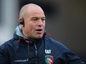 Richard Cockerill, Director of Rugby of Leicester Tigers during the Aviva Premiership match between Worcester Warriors and Leicester Tigers at Sixways Stadium on December 05 2015