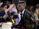 Paul Pogba arrives for the FIFA Ballon d'Or Gala 2015 at the Kongresshaus on January 11, 2016