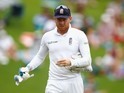 Jonny Bairstow stomps off on day one of the fourth Test between South Africa and England on January 22, 2016