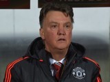 Disgruntled ferret Louis van Gaal looks on during the Europa League game between FC Midtjylland and Manchester United on February 18, 2016
