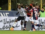  Paul Pogba of Juventus in action during the Serie A match against Bologna on February 19, 2016