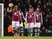 Aston Villa players look dejected during the Premier League game between Aston Villa and Everton on March 1, 2016