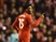 Daniel Sturridge celebrates scoring from the penalty spot during the Europa League game between Liverpool and Manchester United on March 10, 2016