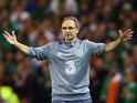 Republic of Ireland manager Martin O'Neill asks 'Is it bigger than a bread bin?' during his side's Euro 2016 qualifier with Germany.
