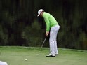 Jimmy Walker in action at The Masters' Par 3 contest on April 6, 2016