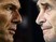 Real Madrid's Zinedine Zidane and Manuel Pellegrini of Manchester City in a collage