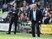 Steve Bruce barks as Darren Wassall watches on during the Championship playoff semi-final between Derby County and Hull City on May 14, 2016