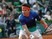 Milos Raonic in action at the French Open on May 25, 2016